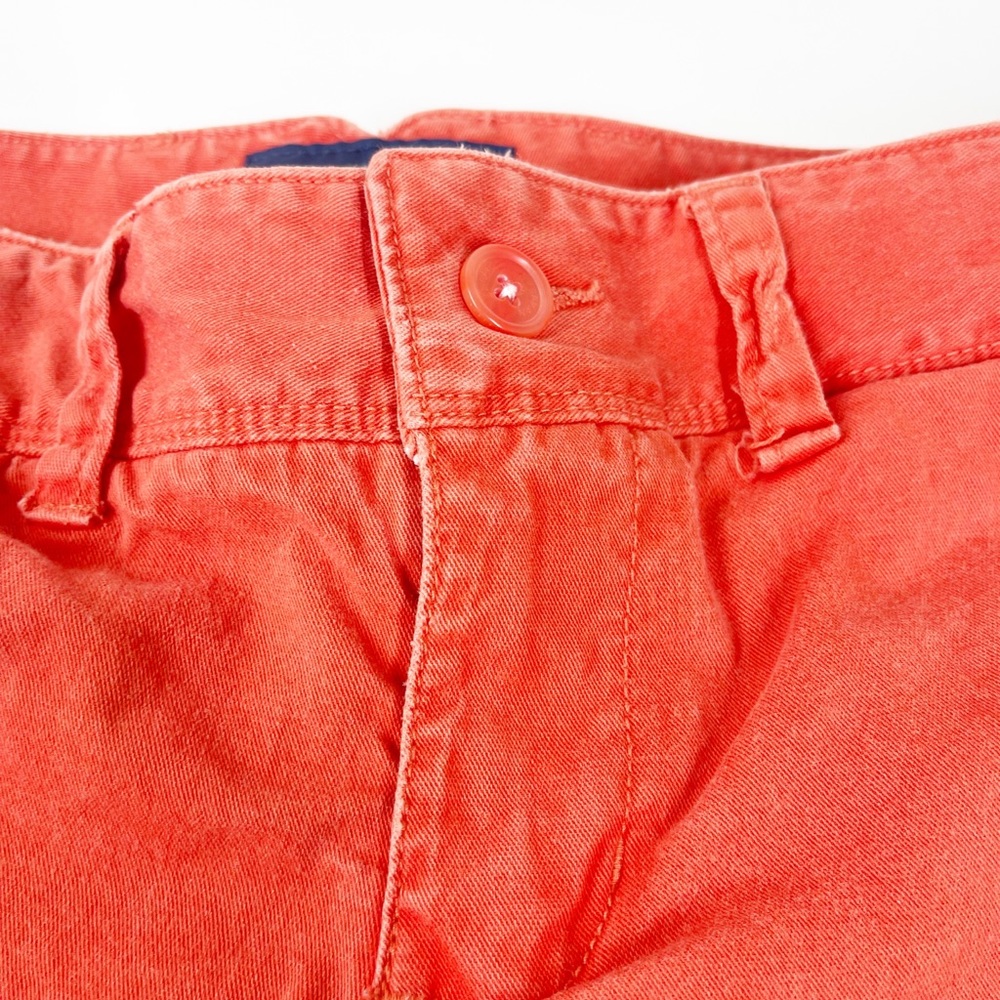 American Eagle Womens Orange Chino Shorts Size 8 - Picture 4 of 12